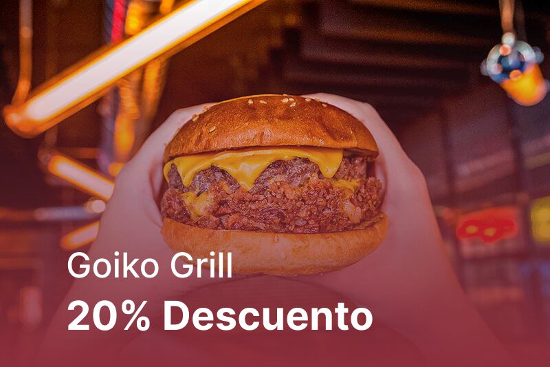 Ventajas exclusivas para alumnado 1 goiko