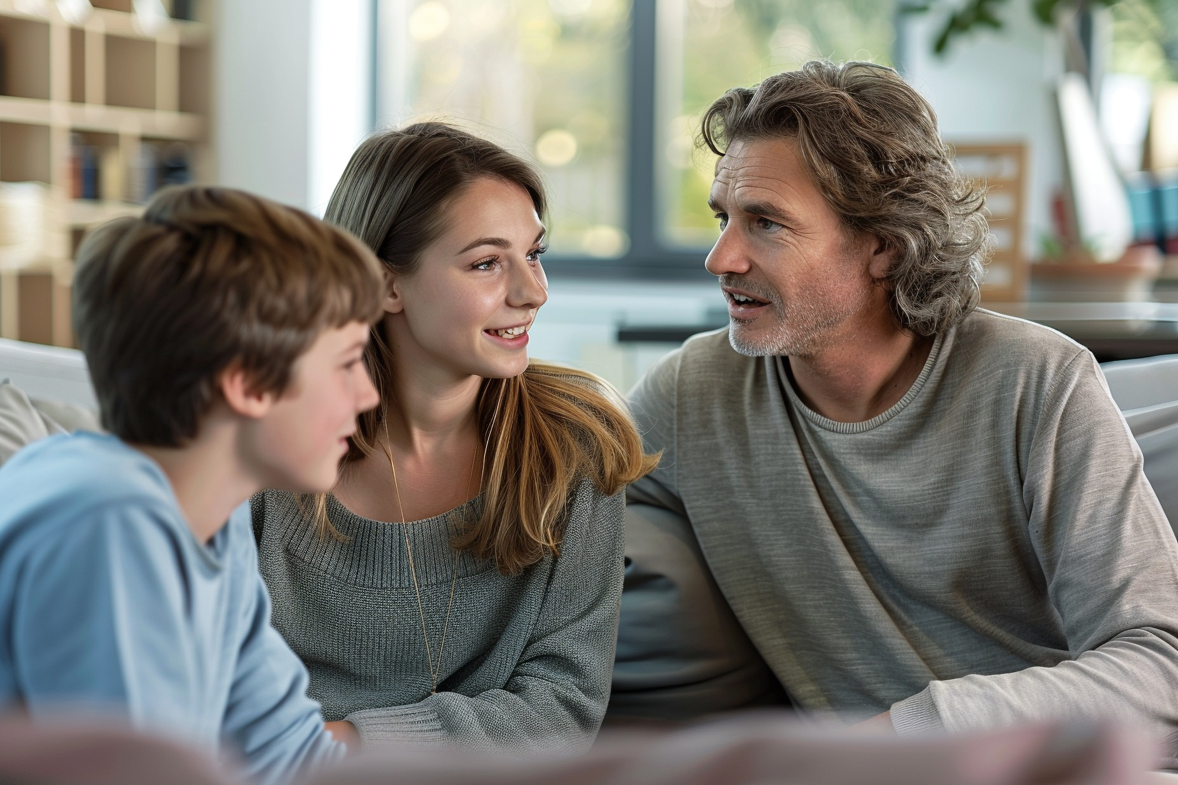 circulo de amor que abarca las conexiones familiares